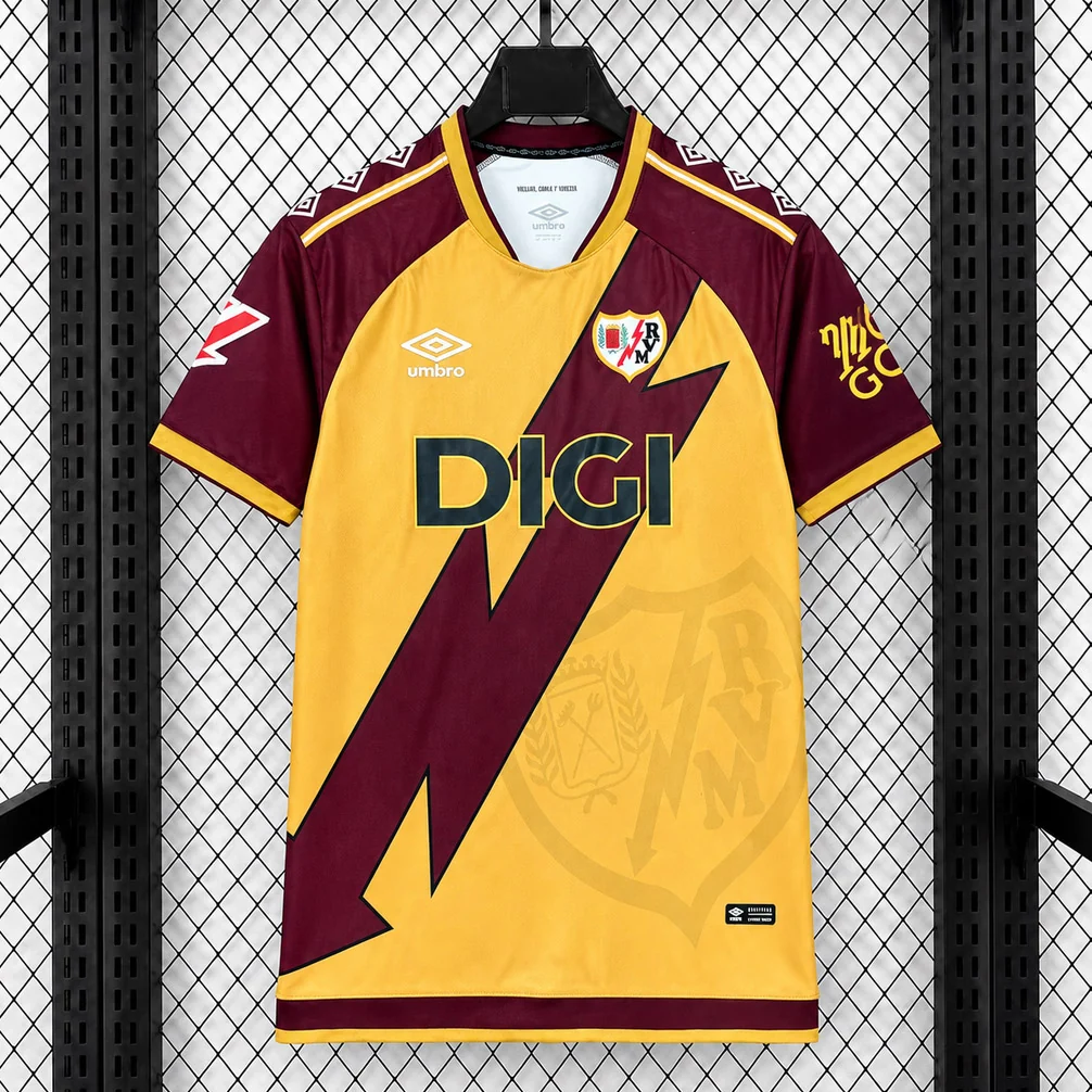 CAMISETA TERCERA EQUIPACIÓN RAYO VALLECANO 2026/27 VERSIÓN FAN