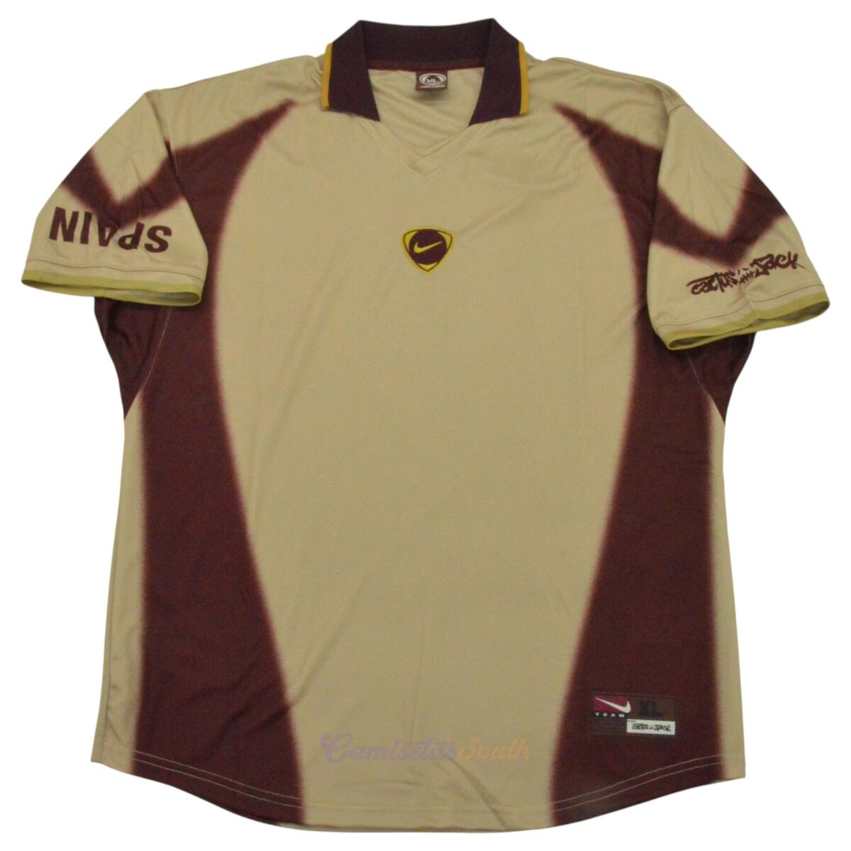 CAMISETA ESPAÑA NIKE TOTAL 90 x CACTUS JACK TRAVIS SCOTT 2026 VERSIÓN FAN